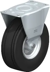 Produktfoto 1 von B-VLE 250K BLICKLE Stahlblech-Bockrolle, mittelschwere Ausführung