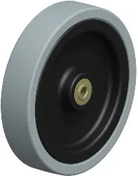 VPA 150/8K BLICKLE Rad mit Vollgummireifen mit Kunststoff-Felge