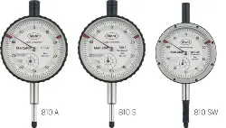 Produktfoto 1 von 4315000 Präzisions-Messuhr 810 SW DIN 878, 0-100mm, IP54 MAHR