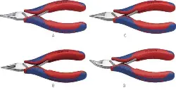 Produktfoto 1 von 35 22 115 KNIPEX-Elektronik-Greifzange