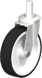 Produktfoto 1 von LEXZ-POTH 200G BLICKLE Edelstahl-Lenkrolle mit Zapfen