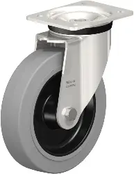 Produktfoto 1 von LKX-POEV 200XR-SG BLICKLE Edelstahl-Schwerlast-Lenkrolle mit Anschraubplatte