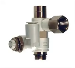 Produktfoto 1 von ASP330F-U01-06-X352 SMC Entsperrbares Rückschlagventil mit manueller Entlüftung