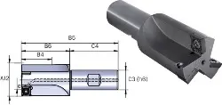 Produktfoto 1 von UNWE2000 Schraubenkopfsenker UNWE, 1xD, 20,00 mm BILZ