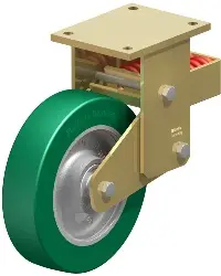 Produktfoto 1 von BSFN-GST 250K BLICKLE Stahlgeschweißte Schwerlast-Bockrolle mit Stahlfeder