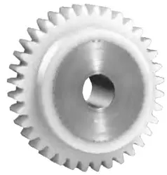 Produktfoto 1 von 23255045 Stirnzahnrad aus Kunststoff, Modul 2, 5, 45 Zähne