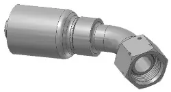 Produktfoto 1 von 1EB77-12-12 BSP Swivel Female with O-Ring 45° Elbow