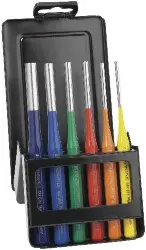 Produktfoto 1 von 425 530 6 RC Splintentreiber-Satz, 6tlg. farbmarkiert