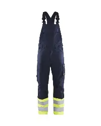 Produktfoto 1 von 260515198933 Latzhose Inhärent Stahl Navy/ HighVis Gelb C48