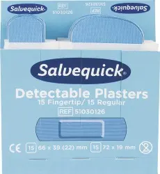 Produktfoto 1 von 1009736V Detektierb. Pflaster 6 Refills á 30 Pflaster -Salvequick-