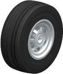 Produktfoto 1 von VLE 252/25-75K BLICKLE Schwerlast-Rad mit Super-Elastik-Vollgummireifen