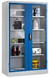 04155120G Flügeltürenschrank mit Sicht- fenster