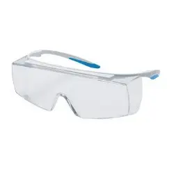 Produktfoto 1 von 9169500 UVEX Schutzbrille 9169 super OTG NCH weiß/hellblau
