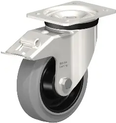 Produktfoto 1 von LKX-POEV 160XKA-FI-SG BLICKLE Edelstahl-Schwerlast-Lenkrolle