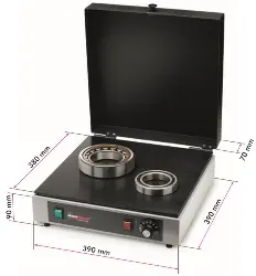 Produktfoto 1 von HPL 380X380 SIMATEC Elektrische Anwärmplatte