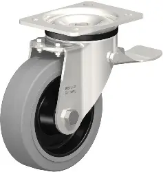 Produktfoto 1 von LKX-POEV 160XR-ST-SG BLICKLE Edelstahl-Schwerlast-Lenkrolle