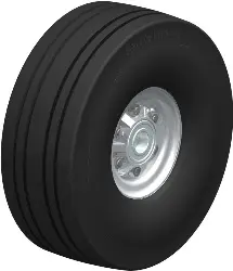 Produktfoto 1 von VLE 307/25-75K BLICKLE Schwerlast-Rad mit Super-Elastik-Vollgummireifen