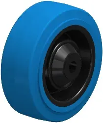 Produktfoto 1 von POEV 100/10K-SB BLICKLE Schwerlast-Rad mit Elastik-Vollgummireifen EasyRoll