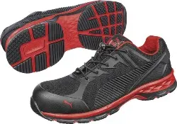643890210000039 Halbschuh S1P ESD, schwarz/rot FUSE MOTION 2.0 RED LOW Gr. 39