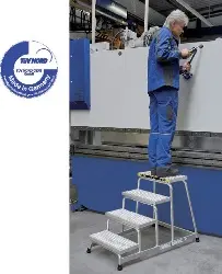 Produktfoto 1 von 51030 Alu-Arbeitspodest R13, starr 1 stufig