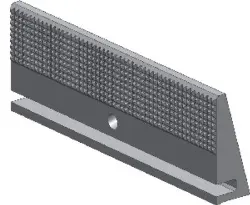 Produktfoto 1 von 837712401 Q.I.S.-Wechselbacke, geriffelt BB= 160mm HILMA
