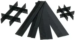 Produktfoto 1 von 27911 00 00 Unterteiler 1150x80x5mm VE = 10 Stk.