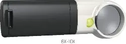 Produktfoto 1 von 15114 Taschenleuchtlupe mobilux LED 75 x 50 mm, 4-fach,ESCHENBACH