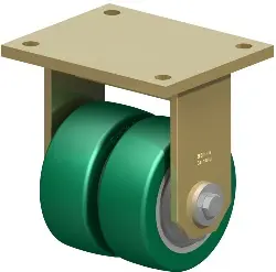 Produktfoto 1 von BSD-GST 127K BLICKLE Stahlgeschweißte Schwerlast-Doppel-Bockrolle