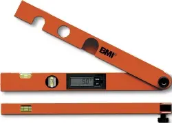 714600D BMI Digital-Winkelmesser mit LCD-Anzeige Quadranfix