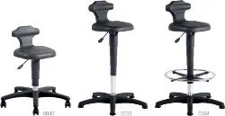 9408-2000 Stehhilfe FLEX 1 Arbeitshocker mit Rollen