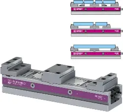 Produktfoto 1 von 936650101 DS-Doppelspannsystem BB= 100mm, BL= 420mm HILMA