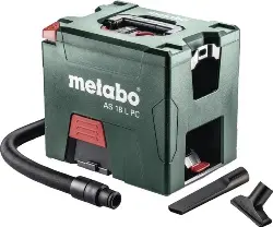 Produktfoto 1 von 602021850 Akku-Sauger 18 V AS 18 L PC/0-Vers. -metabo-