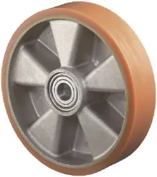 Produktfoto 1 von B90.081 lose Räder Bohrung 15 mm 80er Polyurethanrädern