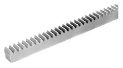 Produktfoto 1 von 29611605 Zahnstange aus POM,Modul=2,0, Gesamthöhe=20 mm, L=1000 mm
