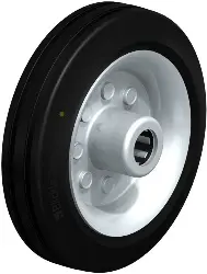 Produktfoto 1 von VE 150/20R-EL BLICKLE Rad mit Standard-Vollgummireifen u. Stahlblech-Felge