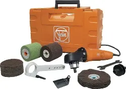 Produktfoto 1 von 72214950010 Winkelpolierer-Set Edelstahl WPO 14-25 E -FEIN-