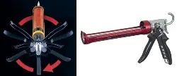 Produktfoto 1 von 470347 Kartuschen-Auspresspistole für 310 ml Metall-Kartuschen