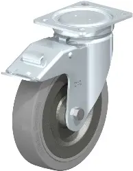 Produktfoto 1 von LU-SE 200K-FI-SG BLICKLE Stahlblech-Lenkrolle, schwere, geschlossene Ausf.