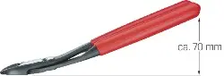 Produktfoto 1 von 74 21 180 Kraftseitenschneider Knipex