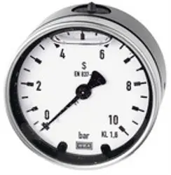 Produktfoto 1 von 809 809, Glyzerinmano., Metallgeh., G 1/4 hinten zentr., 0-25,0 bar, Ø 63