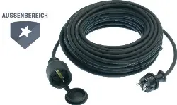 Produktfoto 1 von 60310 Gummi-Verlängerungskabel 10 m H05RR-F 3G1,5