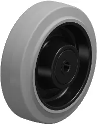 POEV 160/12XKA-SG BLICKLE Schwerlast-Rad mit Elastik-Vollgummireifen EasyRoll
