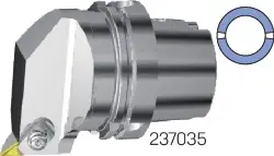 Produktfoto 1 von HA6.KVD.RJA.070 Klemmhalter 35/93° DVJN/R ISO12164-3 HSKT 63x 70 SWISS
