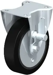 Produktfoto 1 von B-GEV 180K-TB BLICKLE Bockrolle mit Trommelbremse