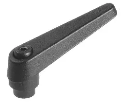 Produktfoto 1 von 66571200 Verstellbarer Klemmhebel 120 Form N, IG: M12 Länge l2=89mm