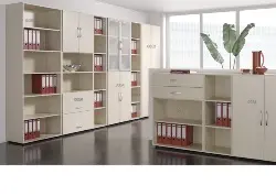 Produktfoto 1 von S-346001-B Regal, 400x400x2160, Buche