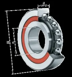 Produktfoto 1 von 0952306610000 FAG Axial-Schrägkugellager BSB3572-2Z-SU-XL