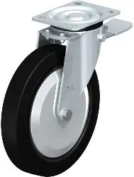 L-POEV 250XR-3-ST-FA BLICKLE Stahlblech-Lenkrolle, mittelschwere Ausführung