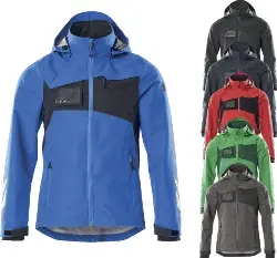 Produktfoto 1 von 18301-231-1809-M Hardshelljacke ACCELERATE dunkelanthrazit/schw. Gr. M