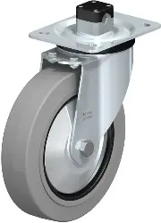Produktfoto 1 von L-POEV 200K-CS11-SG-FA BLICKLE Stahlblech-Lenkrolle, mittelschwere Ausführung